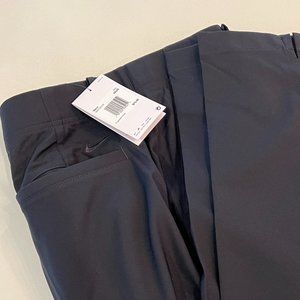 Nike Dri-Fit Flex Golf Pants Men's Size 34x30 Black Flat Front AA3318-010
